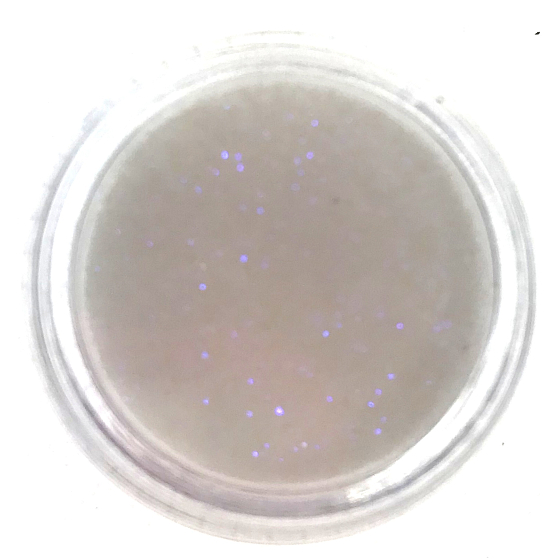 Professionelle Nageldekorationen glitzern weiß lila Glitzer 132