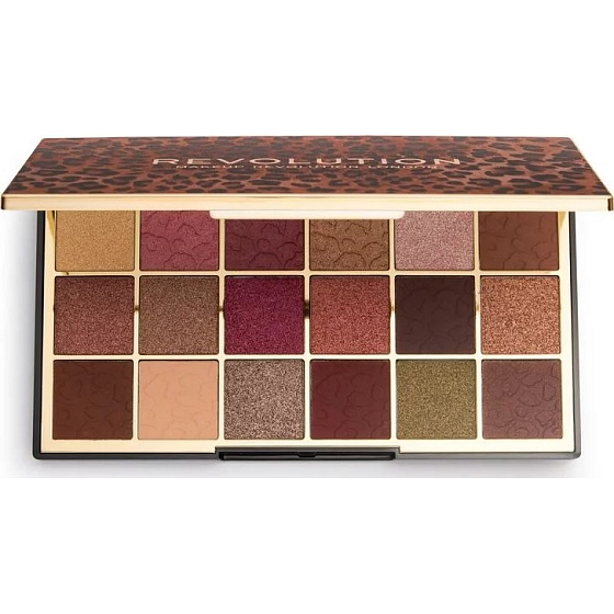 Makeup Revolution Wild Animal Lidschatten-Palette Courage 18 x 1 g
