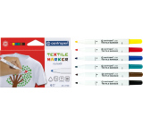 Centropen Textile Marker Marker (Marker) für Textilien 6 Stück
