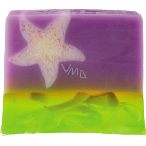 Bomb Cosmetics Samtstern - Velvet Star Natürliches Glycerinseifenstück 1 kg Block