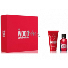 Dsquared2 Red Wood Eau de Toilette für Frauen 30 ml + Körperlotion 50 ml, Geschenkset