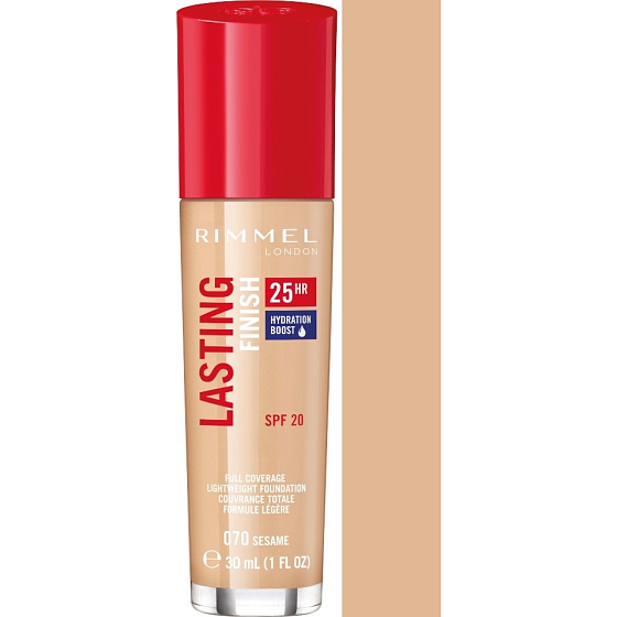 Rimmel London Lasting Finish 25H Make-up 070 Sesame 30 ml