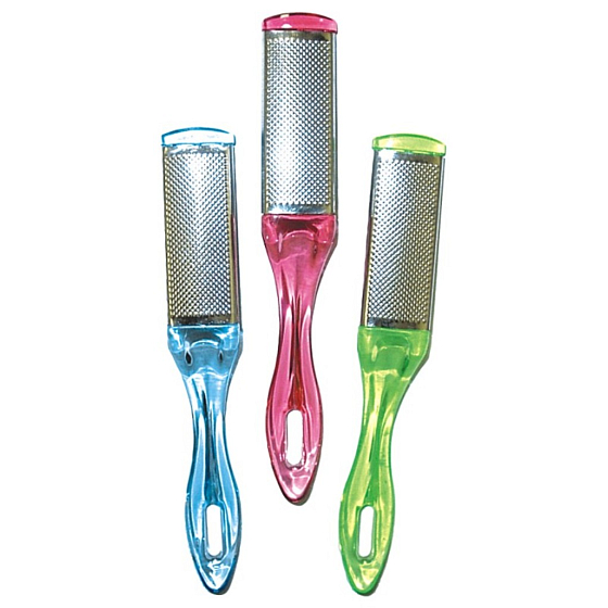 Abella Metall Fersenschaber große verschiedene Farben 1 Stück