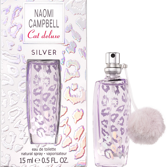 Naomi Campbell Deluxe Silber Eau de Toilette für Frauen 15 ml