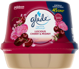 Glade Lufterfrischer Gel für das Badezimmer Luscious Cherry & Peony, 180 g