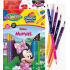 Colorino Crayons dreieckiger Disney Minnie doppelseitig 24 Farben