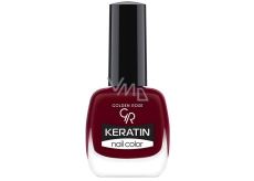 Golden Rose Keratin Nagelfarbe Nagellack 42 Rot Dunkel 10,5 ml