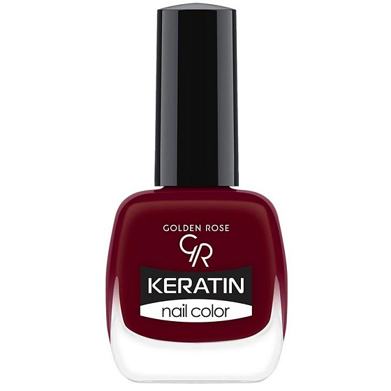 Golden Rose Keratin Nagelfarbe Nagellack 42 Rot Dunkel 10,5 ml