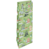 Nekupto Geschenkpapier Tasche für Flasche 33 x 10 x 9 cm Weihnachtshäuser grün