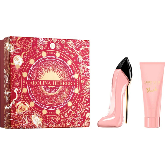 Carolina Herrera Good Girl Blush Eau de Parfum 80 ml + Bodylotion 100 ml, Geschenkset für Frauen