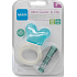 Mam Mini Cooler & Clip leichter Beißring mit Kühlteil und Band für Babys ab 2 Monaten Türkis