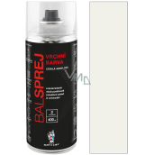 BALsprej Vrchní univerzální akrylový sprej RAL 9010 Bílá lesk 400 ml