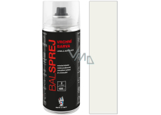 BALsprej Vrchní univerzální akrylový sprej RAL 9010 Bílá lesk 400 ml