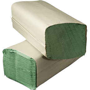 Papierhandtücher ZZ für Spender, 1-lagig, grün, 5000 Stk
