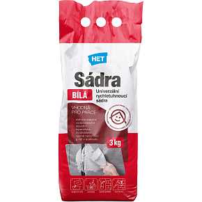 HET Gips weiß, 3 kg