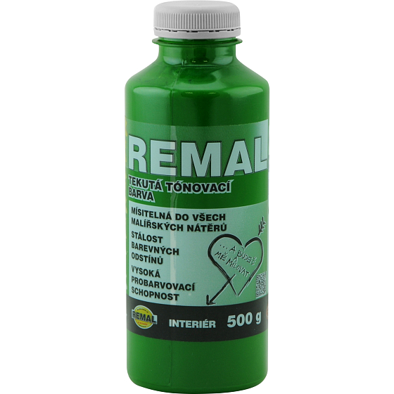 REMAL tónovací barva, 0530 erbsengrün, 500 g