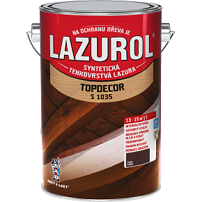 Lazurol Topdecor S1035 dünnschichtige Holzlasur T083 Kirsche, 4,5 l