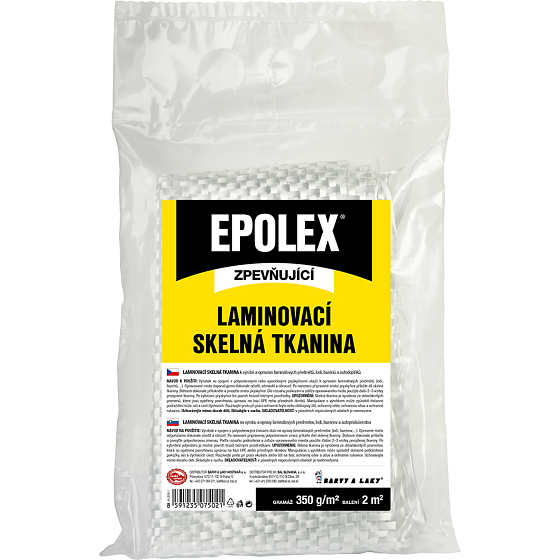 Epolex 350 g/m² Laminierglasfasergewebe, 2 m²