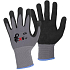 Ica Arbeits-Handschuhe, in Nitril getränkt, grau-schwarz, Größe 7, 1 Paar