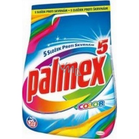 Palmex 5 Farbwaschpulver für farbige Wäsche 20 Dosen 1,4 kg