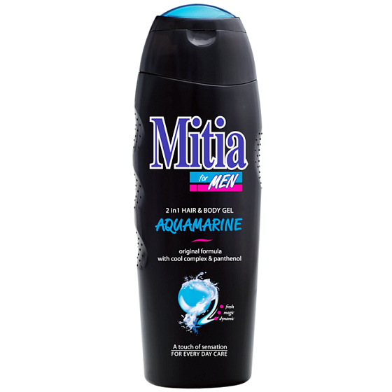 Mitia Men Aquamarine 2in1 Duschgel und Haarshampoo 400 ml