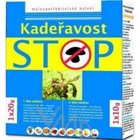 Curliness Stop Zweiphasen-Pflanzenschutzmittel 1x20 g + 1x10 g
