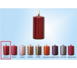 Lima Candle blanker roter Metallzylinder 60 x 120 mm 1 Stück