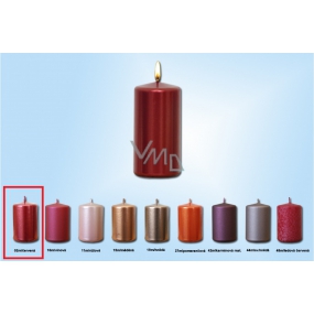 Lima Candle blanker roter Metallzylinder 60 x 120 mm 1 Stück