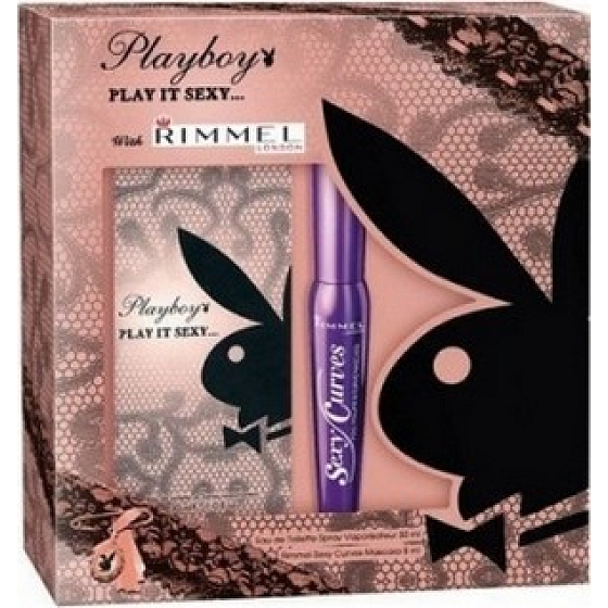 Playboy Play It Sexy Eau de Toilette 30 ml + Mascara 8 ml, Geschenkset