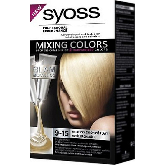 Syoss Mixing Colors Glam Metallics Haarfarbe 9-15 Metallic Chrome Fawn