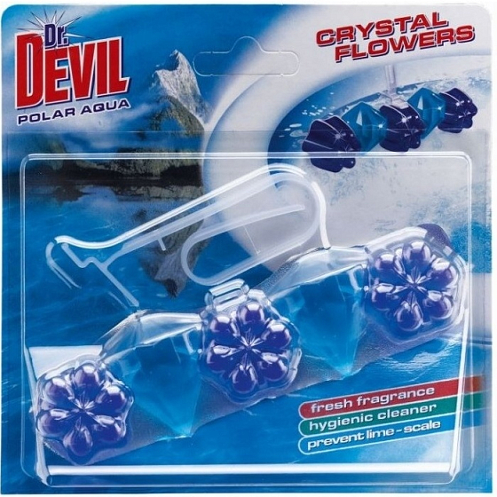 DR. Devil Polar Aqua Crystal Flowers Toilettenvorhang 30 g
