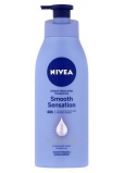 Nivea Smooth Sensation cremige Körperlotion für trockene Haut mit einer 400 ml Pumpe