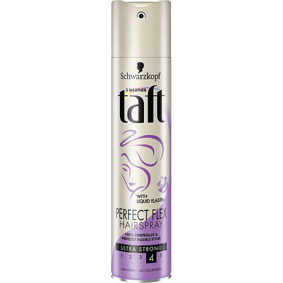 Taft Perfect Flex ultra starkes Fixier- und Flexibilitäts-Haarspray 250 ml