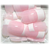 Göttliche French Manicure künstliche Nägel rosa 20 Stück