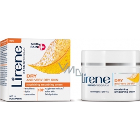 Lirene Healthy Skin + pflegende Glättungscreme für trockene und sehr trockene Haut 50 ml