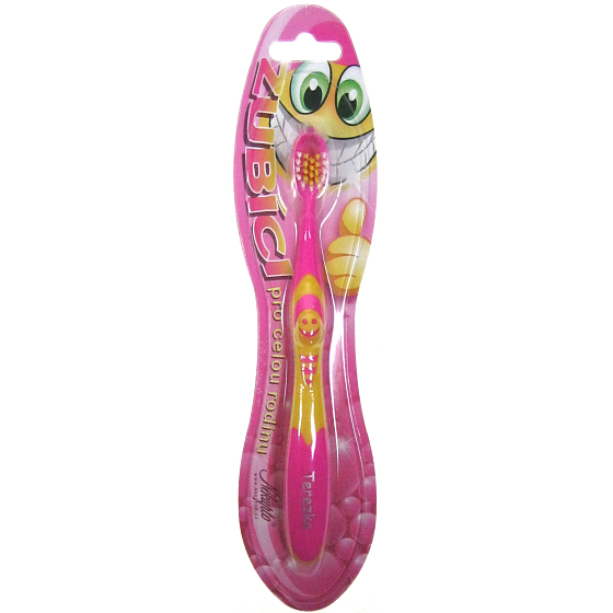 Nekupto Zubíci Zahnbürste für Kinder namens Terezka soft 1 Stück