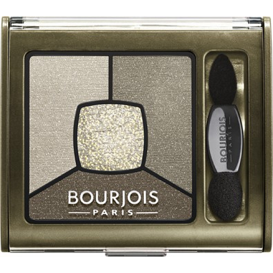 Bourjois Smoky Stories Quad Lidschatten Palette Lidschatten 04 Rock This Khaki 3,2 g