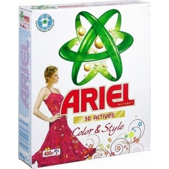 Ariel Automatic 3D Color & Style Waschpulver 400 g