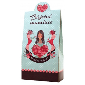 Bohemia Gifts Milch- und dunkle Schokoladenpralinen mit Sahnefüllung und Irish Whiskey Wonderful Mother 100 g