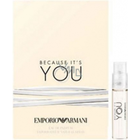 Giorgio Armani Emporio Weil Sie Eau de Parfum für Frauen 1,2 ml mit Spray, Fläschchen