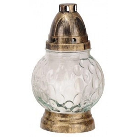 Admit Lampe Glaskugel klar 21 cm 26 Stunden 65 g