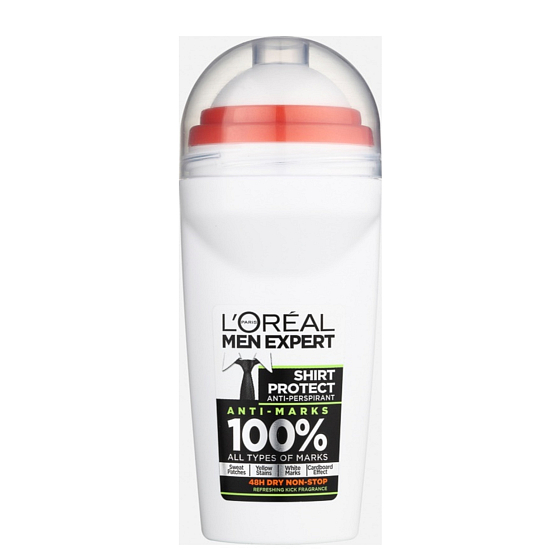 Loreal Paris Men Expert Shirt Protect 48h Antitranspirant Roll-On 50 ml