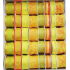 Ditipo Stoffband mit Draht senfgelb 3 m x 25 mm