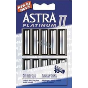 Astra Platinum II Ersatzrasierer 10 Stück