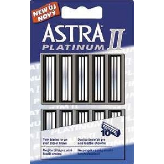 Astra Platinum II Ersatzrasierer 10 Stück