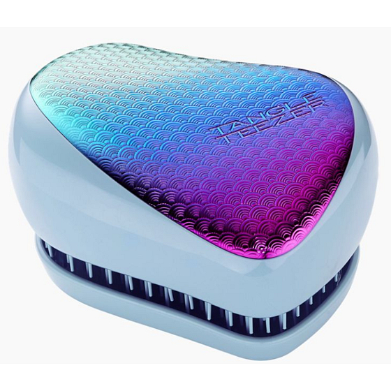 Tangle Teezer Compact Professionelle kompakte Haarbürste Blue Mermaid Limited Edition