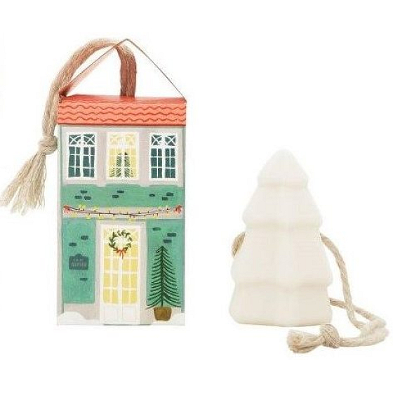 Castelbel Weihnachtsbaum hängende Toilettenseife - grün 80 g