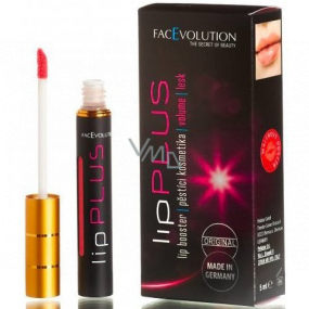 FacEvolution LipPlus Red Nährender, glättender, feuchtigkeitsspendender Himbeer-Lipgloss 5 ml