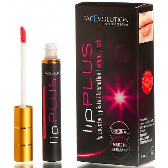 FacEvolution LipPlus Red Lippenstift pflegend, glättend, feuchtigkeitsspendend Himbeerfarbton 5 ml