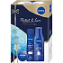 Nivea Protect & Care Body Milk Körperlotion 250 ml + Antitranspirant Spray 150 ml + Creme 30 ml, Kosmetikset